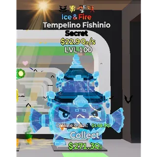 ICE & FIRE TEMPELINO FISHINIO 4 TRAIT STEAL THE BRAINROT FORTNITE