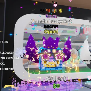 RAVE GRANDE LUCKY ROT FORTNITE STEAL THE BRAINROT