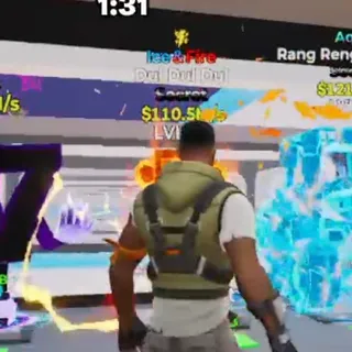 ICE & FIRE DUL DUL DUL STEAL THE BRAINROT FORTNITE