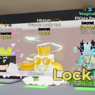 HEAVEN GRANDE LUCKY ROT STEAL THE BRAINROT FORTNITE