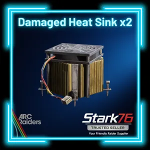 Damaged Heat Sink x2