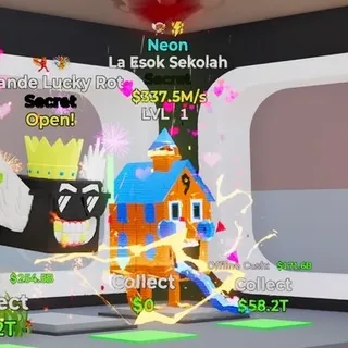 NEON LA ESOK SEKOLAH STEAL THE BRAINROT FORTNITE