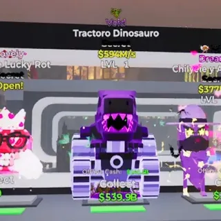 VOID TRACTORO DINOSAURO 1 TRAIT 594M/s STEAL THE BRAINROT FORTNITE