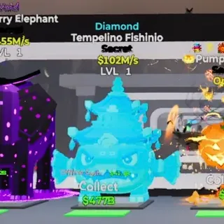 DIAMOND TEMPELINO FISHINIO 102M/s STEAL THE BRAINROT FORTNITE