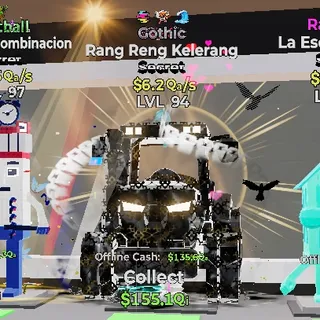 GOTHIC RANG RENG KELERANG STEAL THE BRAINROT FORTNITE