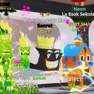 GRANDE LUCKY ROT 2 TRAITS STEAL THE BRAINROT FORTNITE