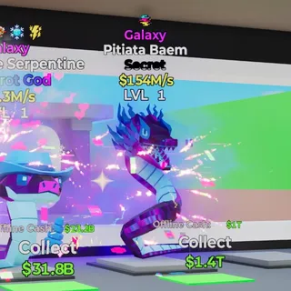 Galaxy Pitiata Baem 154M/s Steal the Brainrot Fortnite