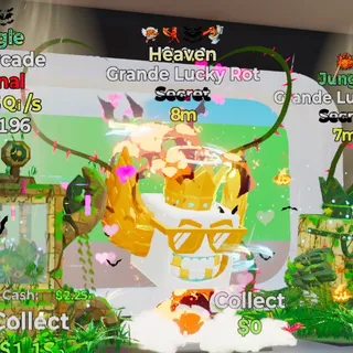 HEAVEN GRANDE LUCKY ROT 4 TRAITS FORTNITE STEAL THE BRAINROT