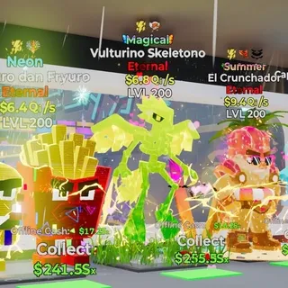 Magical Vulturino Skeletono lv 200 2 Trait Steal the Brainrot Fortnite