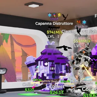 Void Capanna Distruttore 3 Trait 741M/s Steal the Brainrot Fortnite