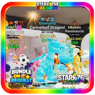 Diamond Cannelloni Dragoni Secret Fortnite Steal The Brainrot