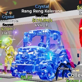 CRYSTAL RANG RENG KELERANG STEAL THE BRAINROT FORTNITE
