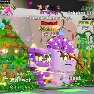 DREAMY BURGURO DAN FRYURO 16.9QI/S LVL 221 FORTNITE STEAL THE BRAINROT