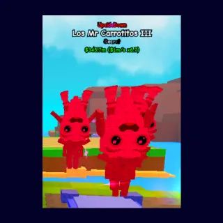 1M/S UPSIDE DOWN LOS MR CARROTITOS III