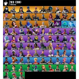 Fortnite: 93 SKINS Save The World Founder's Deluxe Edition | Merry Mint Axe | Jordan Skins ✅ All Platforms ✉️ Full Access