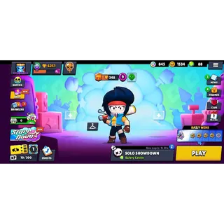 Brawl Stars: 6251 Trophies 32 Brawlers Edgar | Mortis | Bibi | Shelly | Colt | Buzz + 11 Skins ✅ Auto Delivery ✉️ Full Access