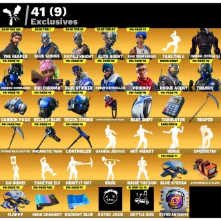 Fortnite: 108 SKINS The Reaper | Blue Squire | Royale Knight | Omega (stage 5) | Take The L ✅ All Platforms ✉️ Full Access