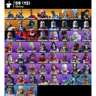 Fortnite: 59 SKINS Blue Squire | Take The L | Rogue Agent |  Blue Striker ✅ All Platforms ✉️ Full Access (Mail Changeable)