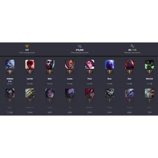 League of Legends: 32 Champions | 6 Skins | Level 54 | Unranked | Europe Nordic & East ✅ Auto Delivery ✉️ Full Access