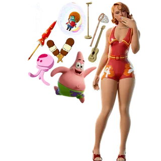 Fortnite Bikini Bottom Ice Spice & Patrick Star Bundle 🌶️ All Platforms 📑 Details in the description