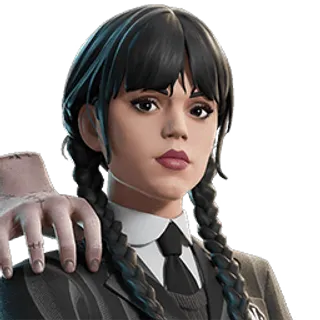 Fortnite Wednesday Addams Skin 🌶️ All Platforms 📑 Details in the description