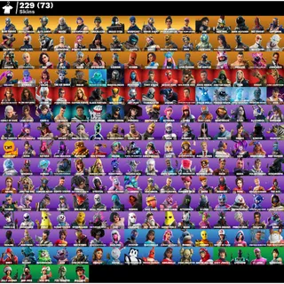 Fortnite: 229 SKINS Save The World Founder's | Blue Squire | Leviathan Axe + 9600 VB  ✅ All Platforms ✉️ Full Access