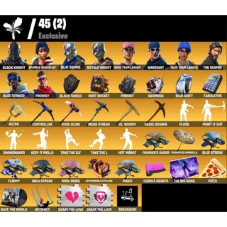 Fortnite: 60 SKINS Black Knight | The Reaper + Save The World Founder's Deluxe Edition ✅ All Platforms ✉️ Full Access