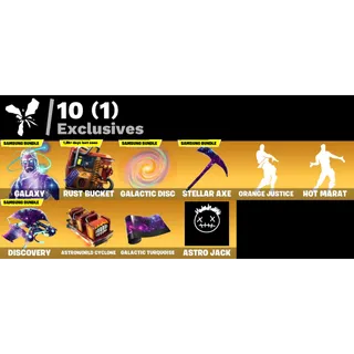 Fortnite: 6 SKINS Galaxy | Carbide | Teknique | Battlehawk + 350 VB ✅ All Platforms ✉️ Full Access (Mail Changeable)