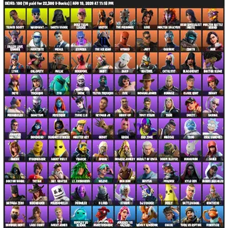 Fortnite: 100 SKINS Save The World Founder's Deluxe Edition | Travis Scott ✅ All Platforms ✉️ Full Access (Mail Changeable)