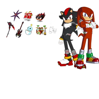 Fortnite Shadow the Hedgehog & Knuckles the Echidna Bundle 🌶️ All Platforms 📑 Details in the description