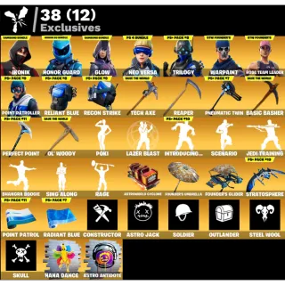 Fortnite: 100 SKINS Honor Guard | Ikonik | Glow + Save The World Founder's Deluxe ✅ All Platforms ✉️ Full Access