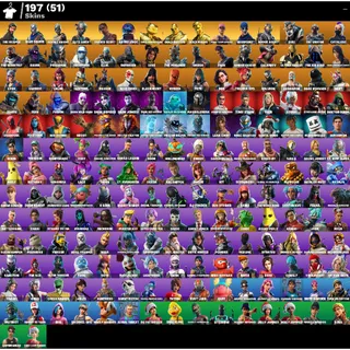 Fortnite: 196 SKINS Travis Scott|Blue Squire + Save the World Founders Deluxe✅All Platforms ✉️ Full Access (Mail Changeable)
