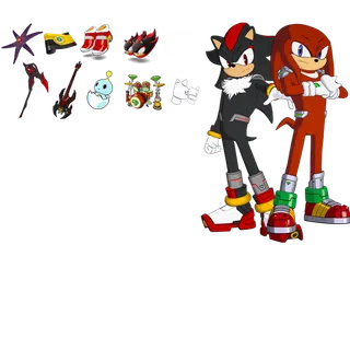 Fortnite Shadow the Hedgehog & Knuckles the Echidna Bundle 🌶️ All Platforms 📑 Details in the description
