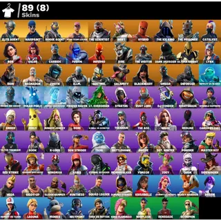 Fortnite: 89 SKINS Save The World Founder's Deluxe | Elite Agent | Take The L | Fresh + 2400 VB ✅ All Platforms ✉️ Full Access
