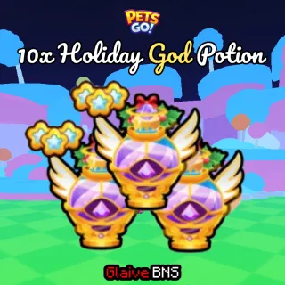 Pets Go 10x Holiday God Potion