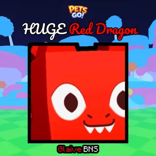 Pets Go Huge Red Dragon