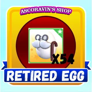 PET | RETIRED EGG 54X