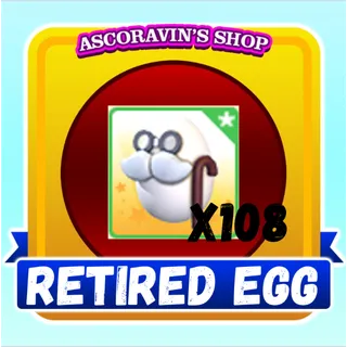 PET | RETIRED EGG 108X