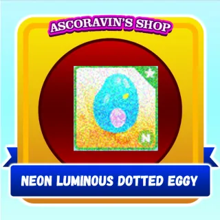 Neon Luminous Dotted Eggy