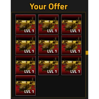 10x Atomic ME323 - Military tycoon