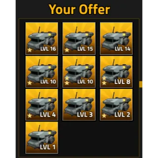 10x shocker - Military tycoon