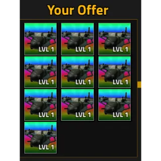 10x ME323 - Military tycoon