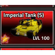 Super Imperial Tank 5 star LVL100- Military tycoon
