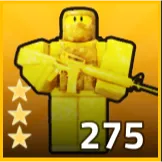 Gold soldier 3 star- Military tycoon