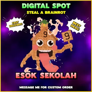 ESOK SEKOLAH | STEAL A BRAINROT