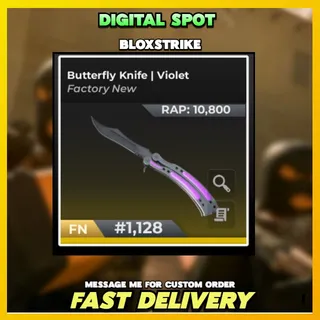 ★ BUTTERFLY KNIFE VIOLET | BLOXSTRIKE