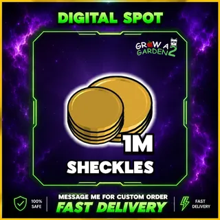 1M SHECKLES | GROW A GARDEN 2 