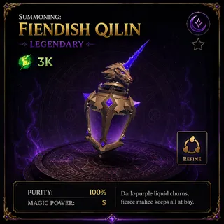 S FIENDISH QILIN | WIZARD ALCHEMY 