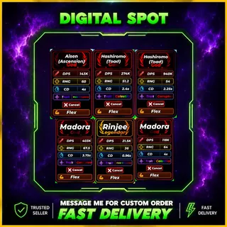 6 UNITS BUNDLE | DEFEND UR BASE WITH ANIME
