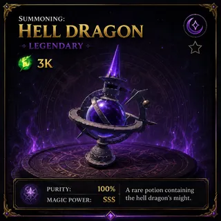 SSS HELL DRAGON | WIZARD ALCHEMY 